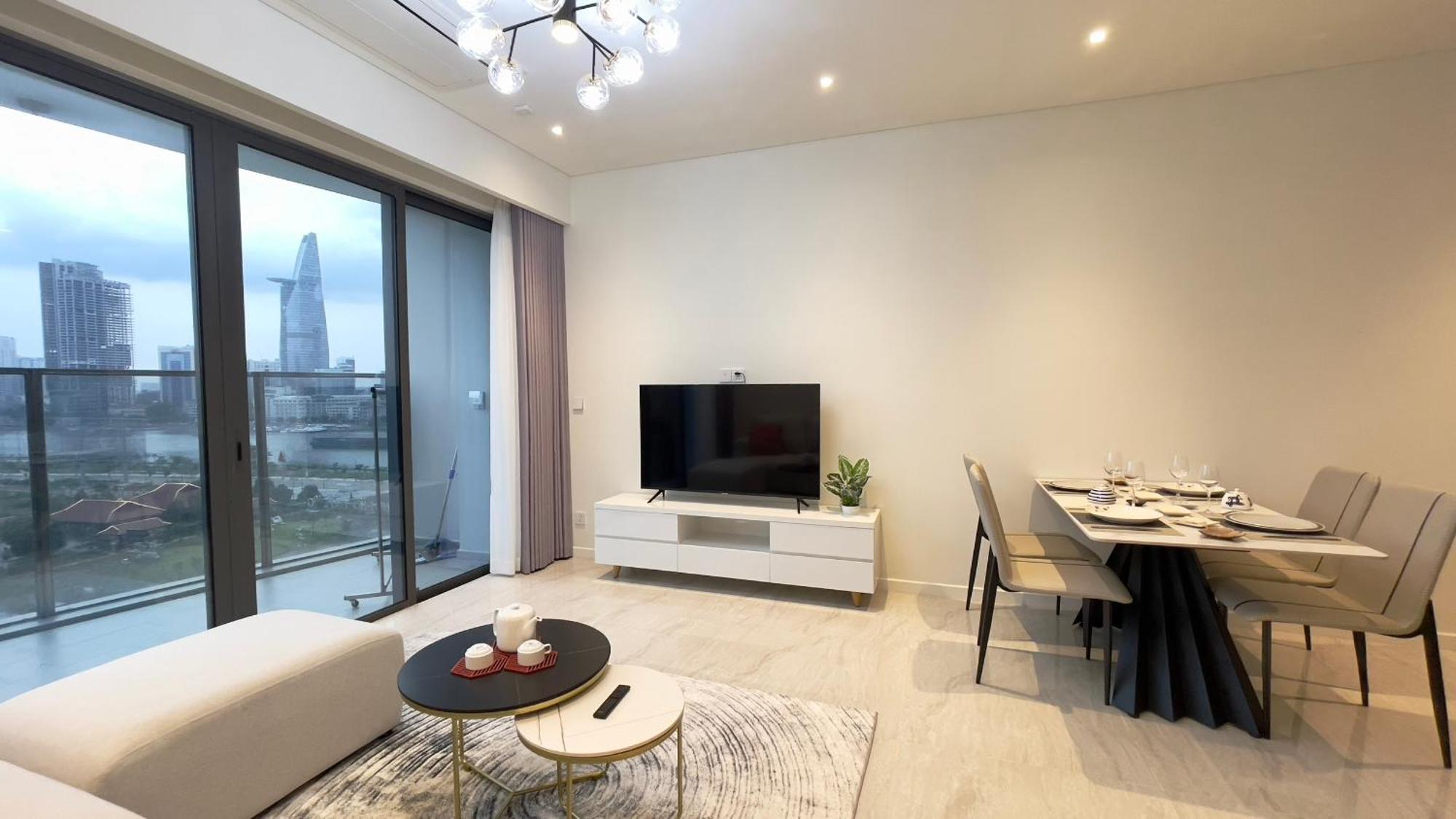 Căn hộ The Opera Luxury Furnished Apartment-the Metropole Thu Thiem