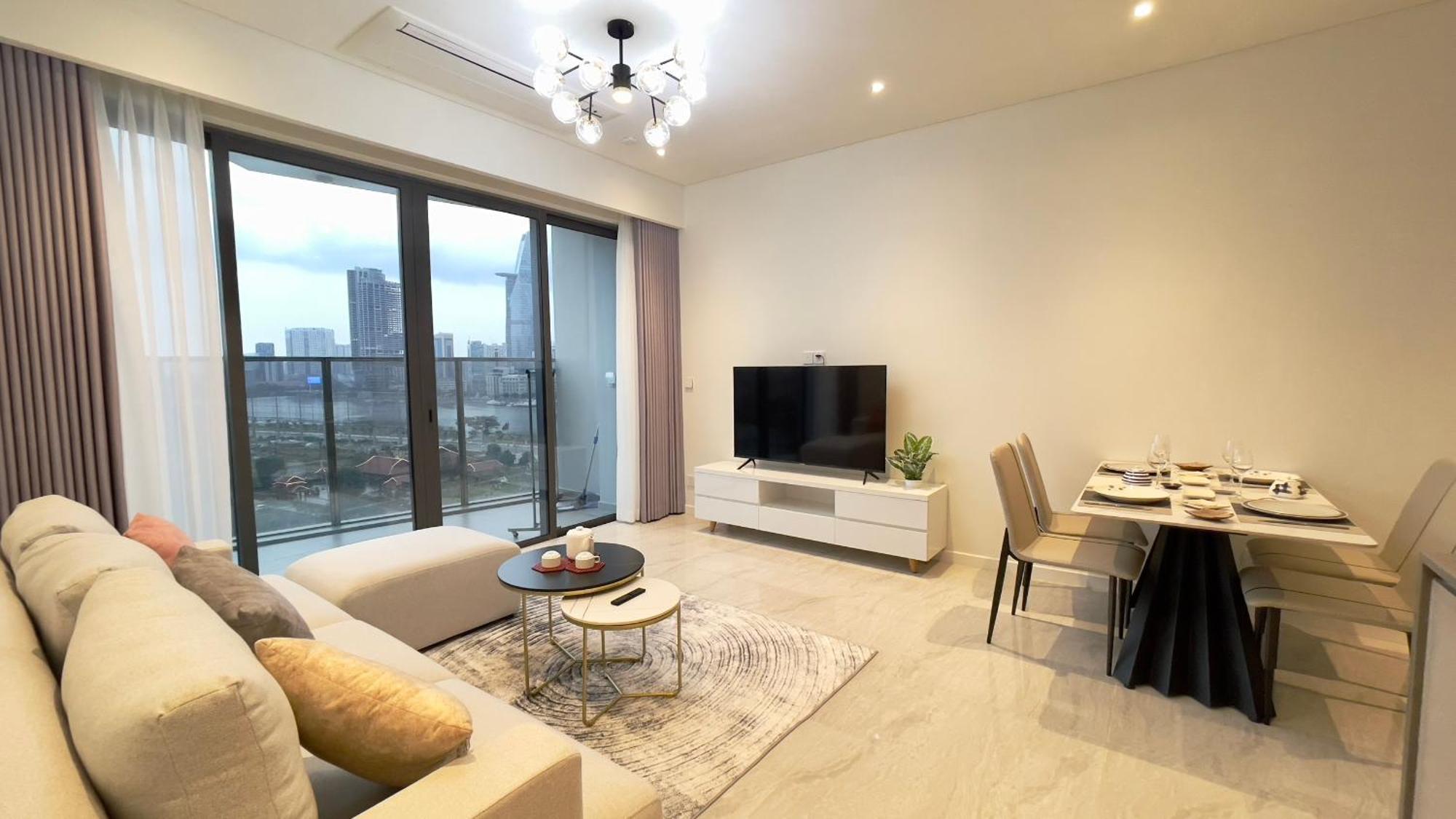 Căn hộ The Opera Luxury Furnished Apartment-the Metropole Thu Thiem *